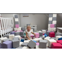 Set per bambini: Piramide 45 elementi in schiuma